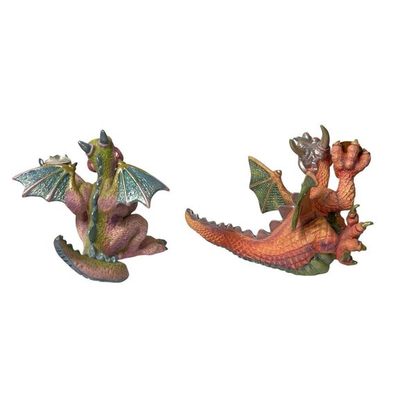 Lot 4 Franklin Mint MOOD DRAGONS Limited Edition Figurines Lucky Cocky Coy Gloom - Picture 6 of 15